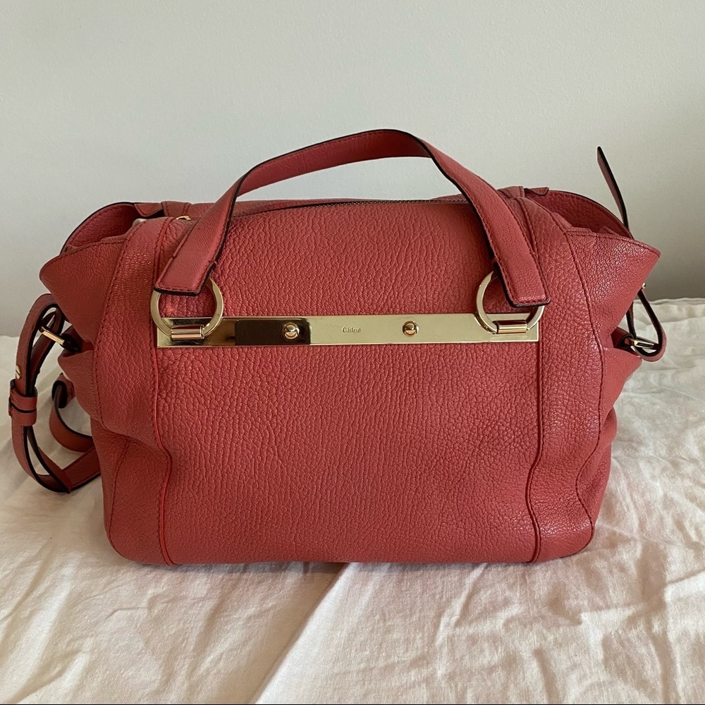 Chloe Calfskin Bridget Shoulder Bag - Picture 2 of 15